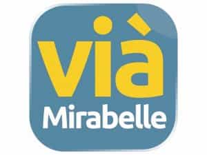 The logo of ViàMirabelle TV