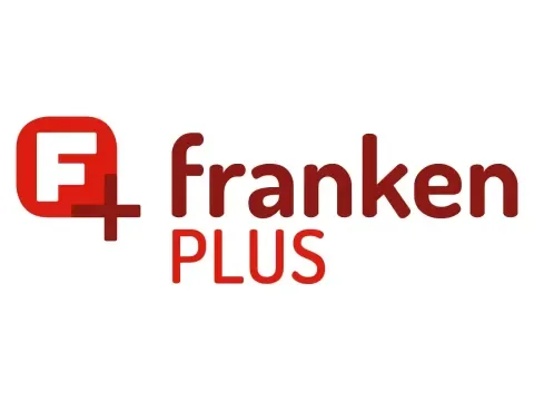 The logo of Franken Plus