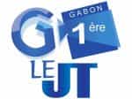 The logo of Gabon 1ère TV