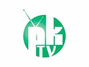 The logo of PK TV