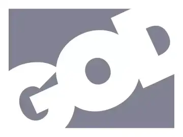 The logo of God TV Asia