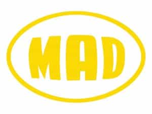 The logo of Mad TV