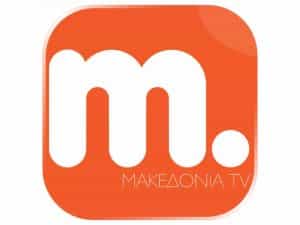 The logo of Makedonia TV