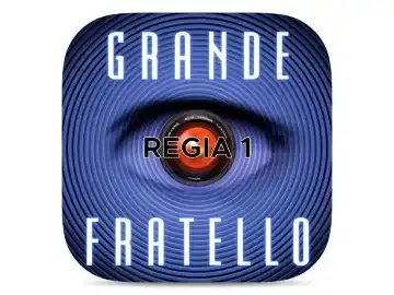 The logo of Grande Fratello Regia 1