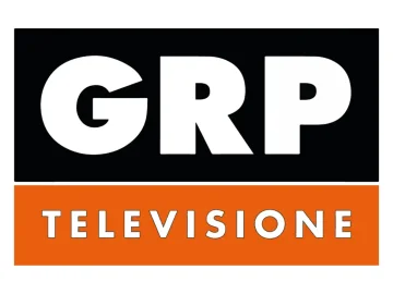 The logo of GRP TV