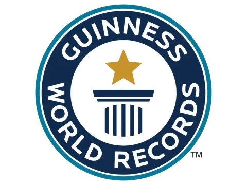 The logo of Guinness World Records TV
