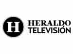 The logo of Heraldo TV