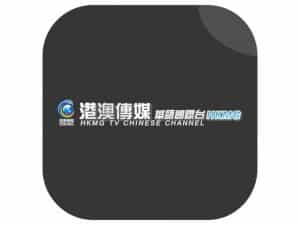 The logo of HKMG TV