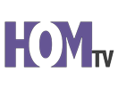 The logo of HOM TV