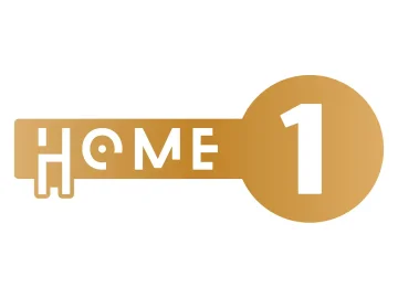 The logo of HomeOne TV