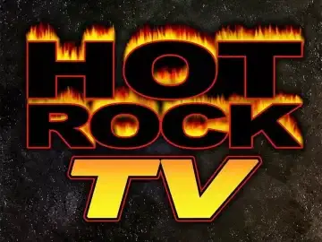 The logo of Hot Rock TV