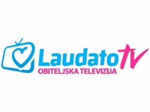 The logo of Laudato TV