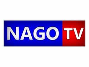 The logo of Nago TV