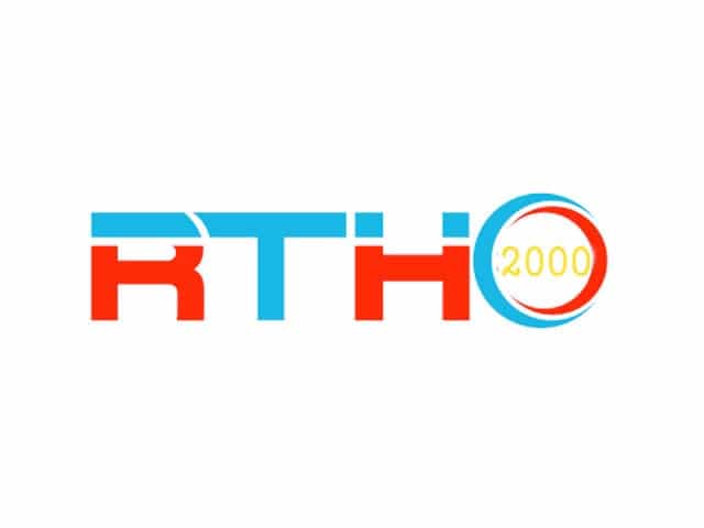 The logo of RTH 2000 TV 1