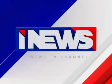 The logo of i News TV