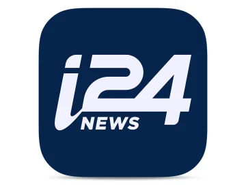 The logo of i24NEWS English