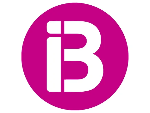 The logo of IB3 TV