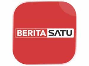 The logo of Berita Satu TV