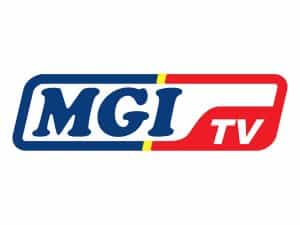 The logo of MGI TV