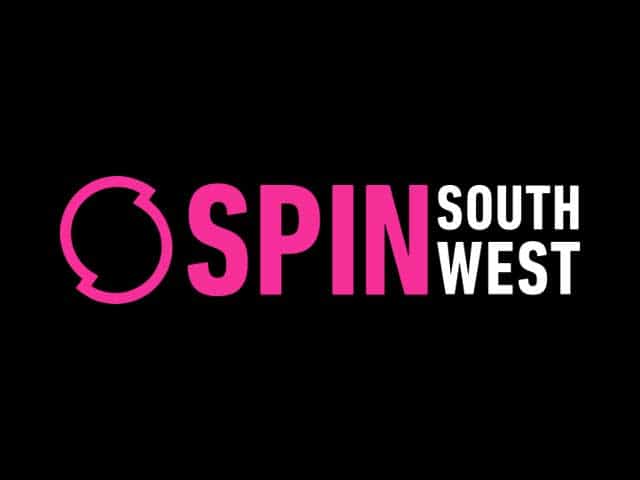 The logo of SPIN South West 102.7 FM