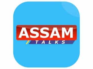 The logo of Assam Talks