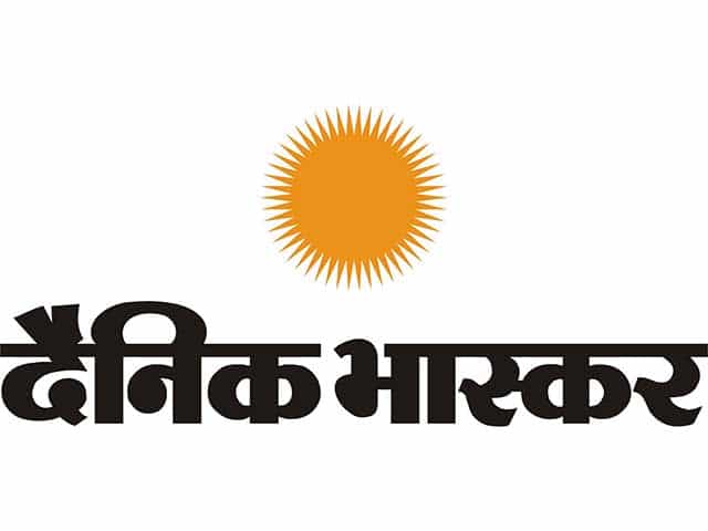 The logo of Bhaskar News