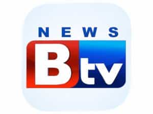 The logo of BTV News