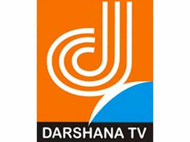 The logo of Darshana TV