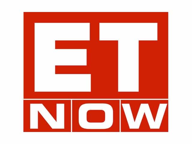 The logo of ET Now