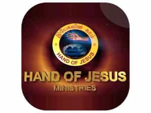 The logo of Hand of Jesus Web TV