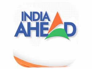 The logo of India Ahead
