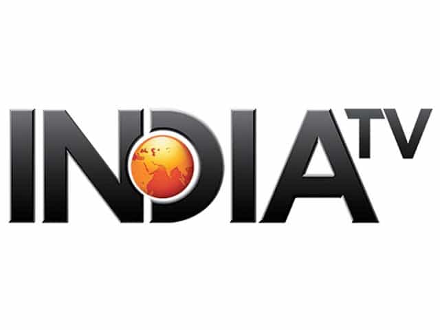 The logo of India TV