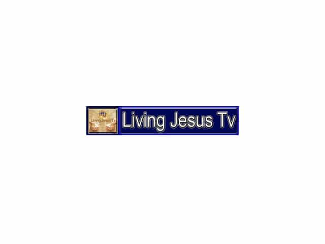 The logo of Living Jesus TV