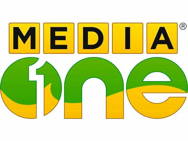 The logo of Media One TV