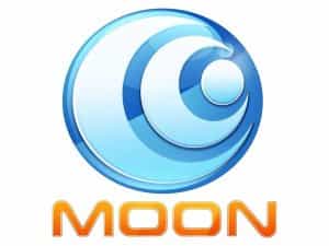 The logo of Moon TV