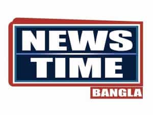 The logo of News Time TV