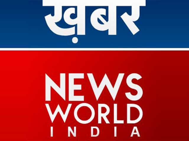 The logo of News World
