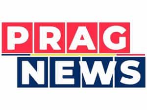 The logo of Prag News