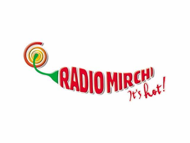The logo of Radio Mirchi 98.3 FM
