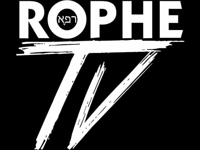 The logo of Rophe TV