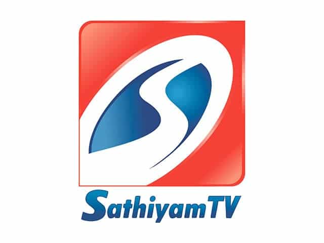 The logo of Sathiyam TV