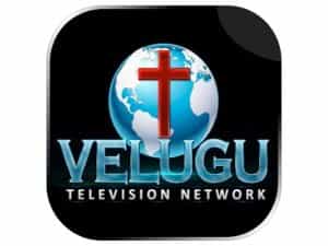 The logo of Velugu TV