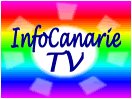 The logo of InfoCanarie TV