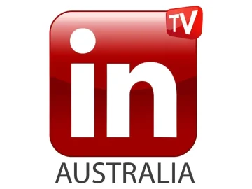 The logo of InTV Avstralija