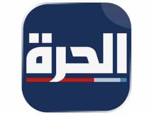 The logo of Alhurra TV Iraq