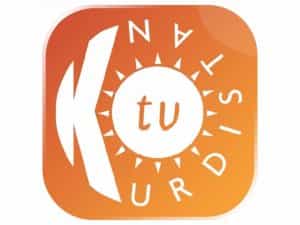 The logo of Kurdistan TV