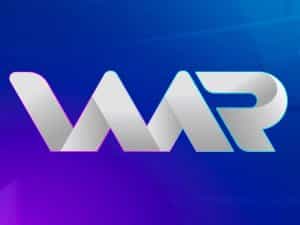 The logo of Waar TV