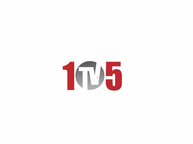 The logo of 105 TV