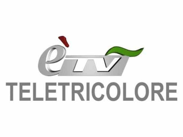 The logo of E'TV Teletricolore