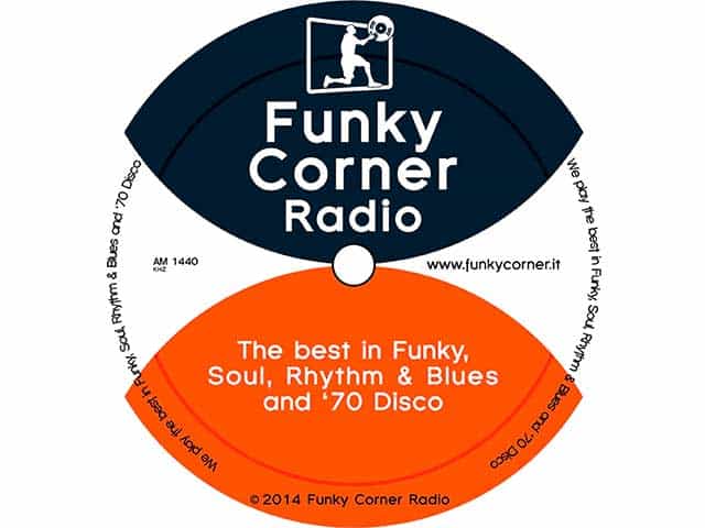 The logo of Funky Corner Radio